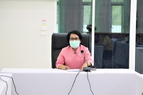 การประชุมคณะทำงานพิจารณากลั่นกรองโครงการ “กองทุนเพื่อการป้องกันและปราบปรามการค้ามนุษย์” จังหวัดตาก ครั้งที่ 1/2564 (10 มีนาคม 2564)