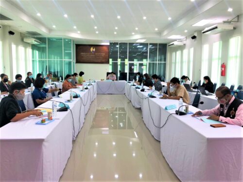 การประชุมคณะอนุกรรมการรับรองมูลนิธิ สมาคม หรือองค์กรภาคเอกชนเป็นองค์กรสาธารณประโยชน์ (12 มีนาคม 2564)